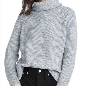 Donegal mercer turtleneck sweater in coziest yarn